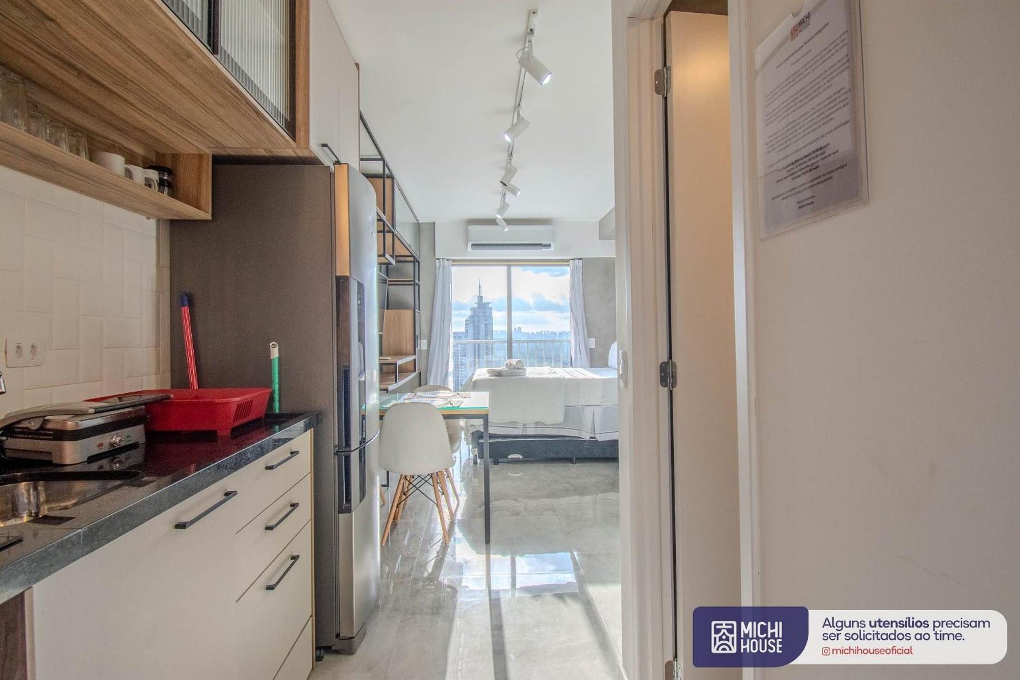 Maravilhoso Studio Pinheiros Ac/Wf Vista Incrivel Διαμέρισμα Σάο Πάολο Εξωτερικό φωτογραφία