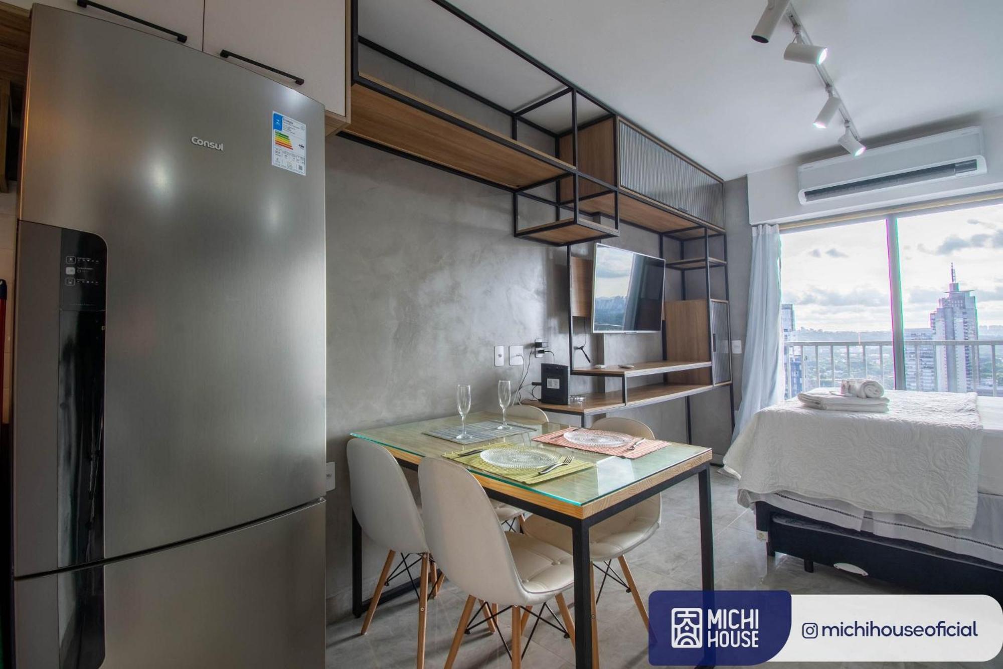 Maravilhoso Studio Pinheiros Ac/Wf Vista Incrivel Διαμέρισμα Σάο Πάολο Εξωτερικό φωτογραφία